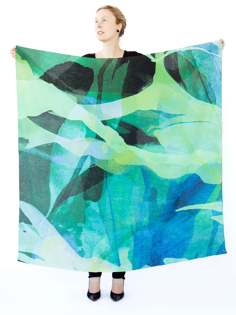Ink Cape Sea Green - Large